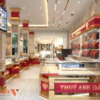 Phương án thiết kế tiệm vàng Thúy Anh Đào